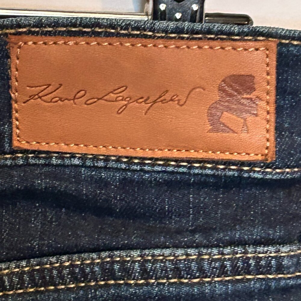 Karl Lagerfeld Women's jeans Sz 12 (est.) 31" waist - Picture 4 of 5